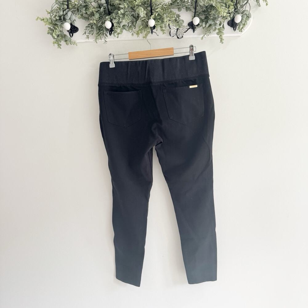 lilly pulitzer Black High Waist Skinny Leg Ponte Elastic Waist Pants XL CV - Picture 3 of 5